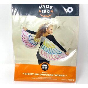 Target Adult Light Up Unicorn Wings Rainbow Halloween Costume Wearable Accessory